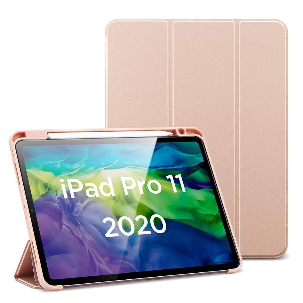 Amazon.co.jp: ESR iPad Pro 11 ケース Pencil収納(ローズ